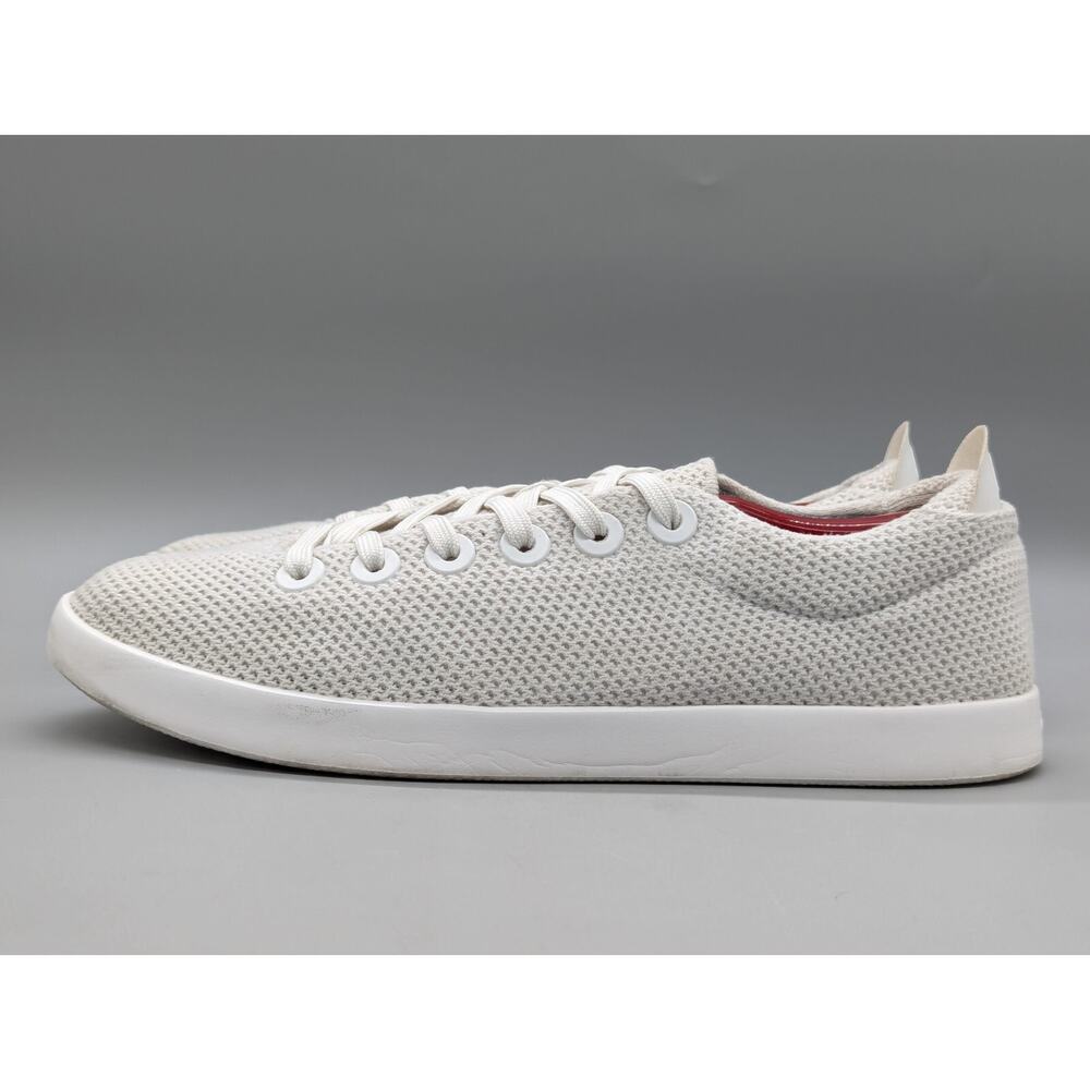 Allbirds TP Tree Pipers Men's White Light Grey Knit Wool Sneakers Shoes Size 13 - Picture 3 of 10